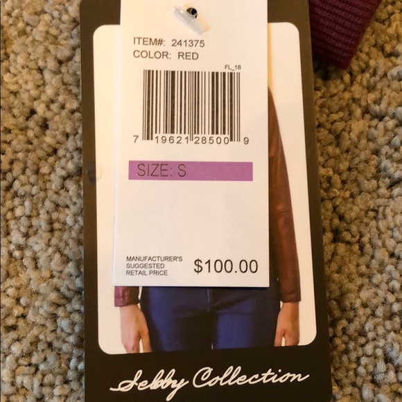 NWT Women’s Sebby Faux Leather Jacket - Picture 8 of 8